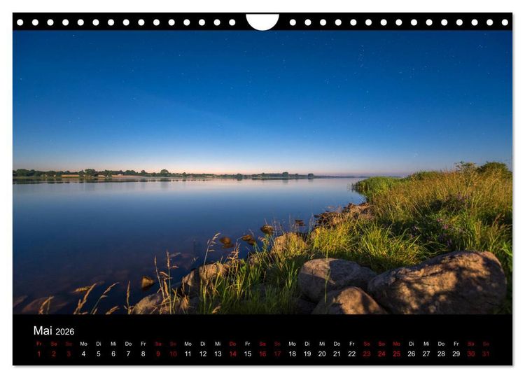 Produktbild: Naturwunder Norddeutschlands (Wandkalender 2026 DIN A4 quer), CALVENDO Monatskalender