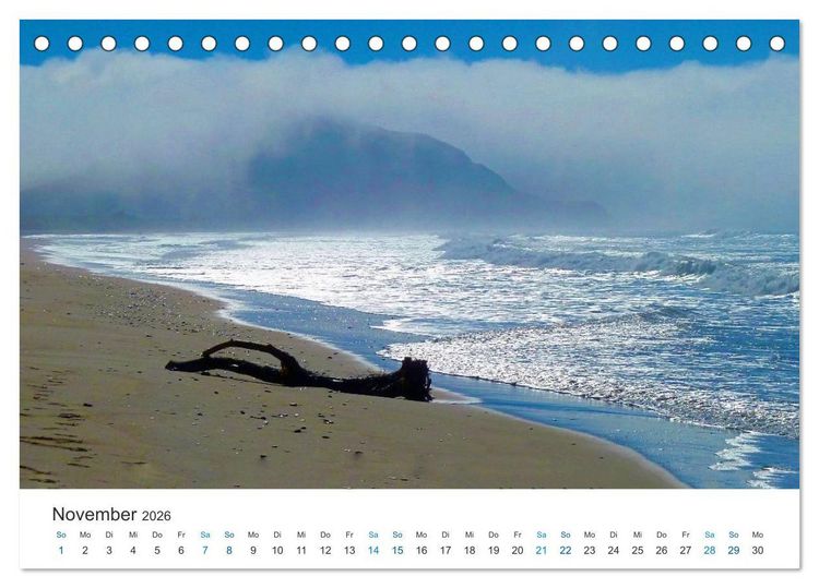 Produktbild: Vielfalt Neuseeland (Tischkalender 2026 DIN A5 quer), CALVENDO Monatskalender