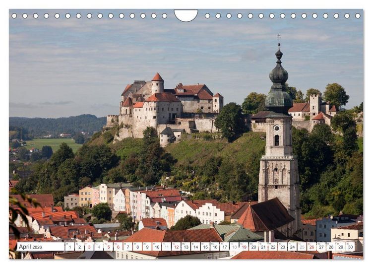 Produktbild: Deutschlands sch&ouml;nste Altst&auml;dte - Bayern (Wandkalender 2026 DIN A4 quer), CALVENDO Monatskalender