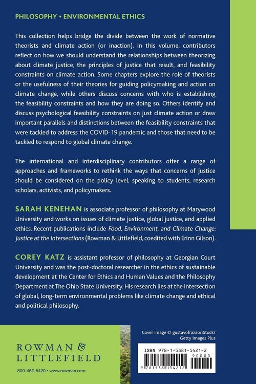 Produktbild: Climate Justice and Feasibility