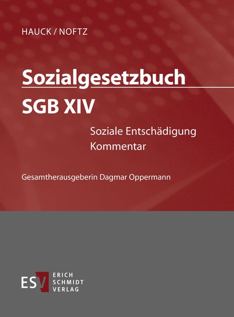Produktbild: Sozialgesetzbuch (SGB). Kommentar / Sozialgesetzbuch (SGB) XIV: Soziale Entsch&auml;digung - Einzelbezug