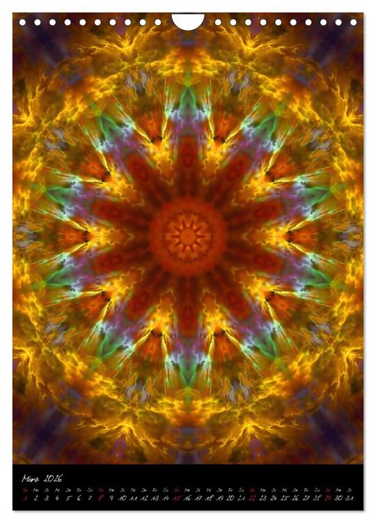 Produktbild: Mandala - Esoterik & Meditation (Wandkalender 2026 DIN A4 hoch), CALVENDO Monatskalender