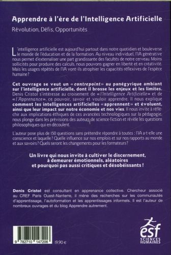 Produktbild: Apprendre &agrave; l'&egrave;re de l'intelligence artificielle