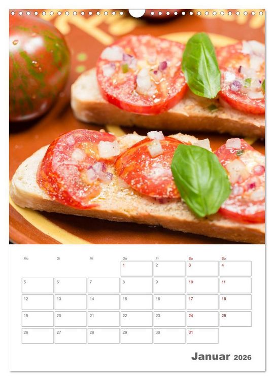Produktbild: Historische Tomaten - Ein K&uuml;chen Terminplaner (Wandkalender 2026 DIN A3 hoch), CALVENDO Monatskalender