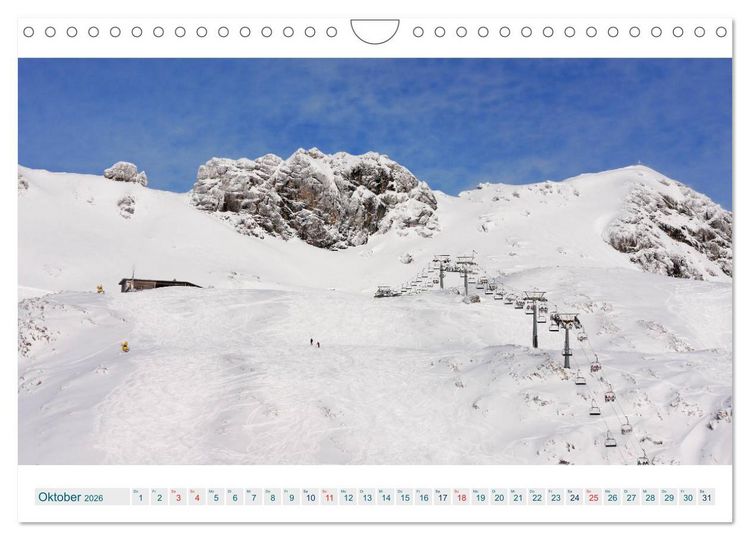 Produktbild: Oberstdorf. Atemberaubende Ansichten aus den Allg&auml;uer Alpen (Wandkalender 2026 DIN A4 quer), CALVENDO Monatskalender