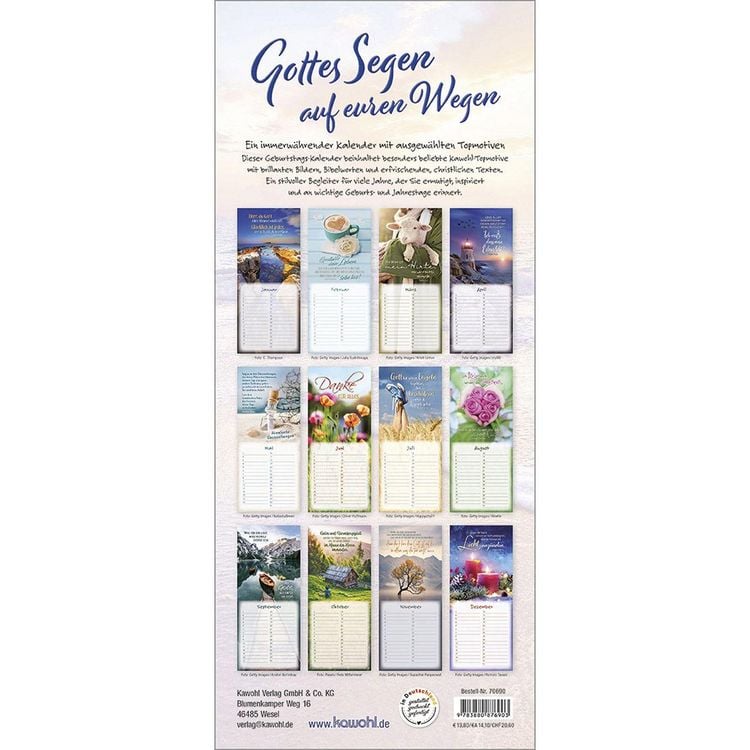 Produktbild: Gottes Segen auf euren Wegen