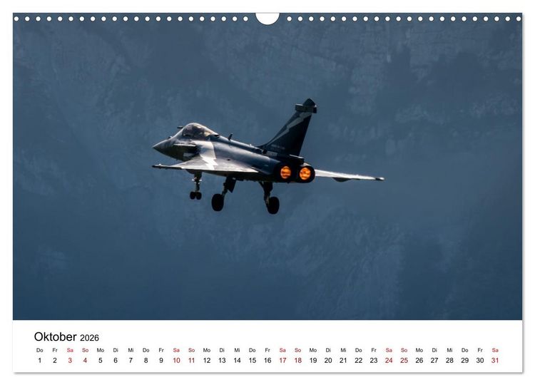 Produktbild: Milit&auml;rflieger (Wandkalender 2026 DIN A3 quer), CALVENDO Monatskalender