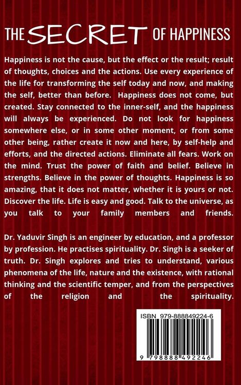 Produktbild: The Secret of Happiness