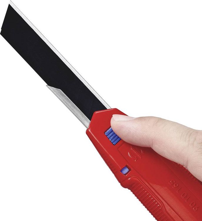 Produktbild: Knipex 90 10 165 BK 90 10 165 BK CutiX&reg; Universalmesser 165mm 1St.