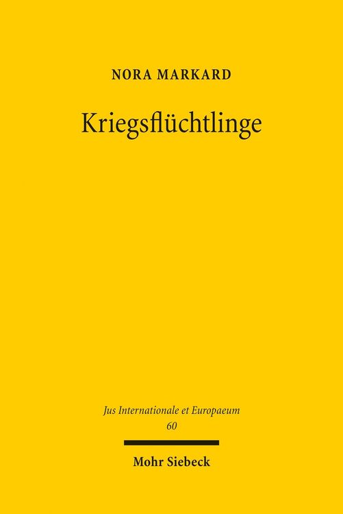 Produktbild: Kriegsfl&uuml;chtlinge