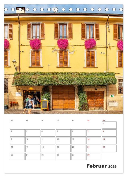 Produktbild: Salo am Gardasee - Reiseplaner (Tischkalender 2026 DIN A5 hoch), CALVENDO Monatskalender