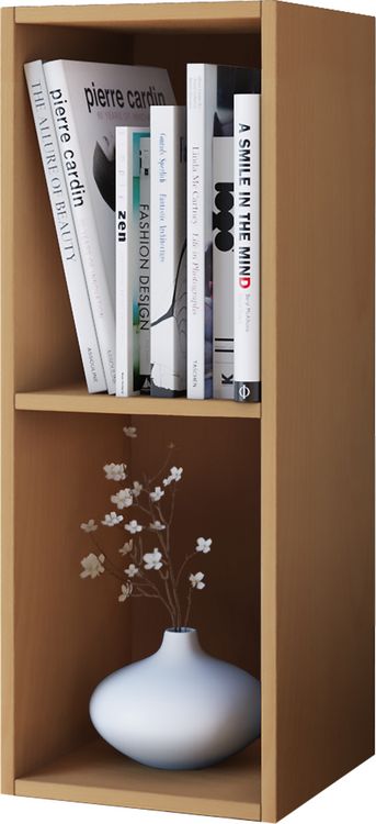 Produktbild: Holz Stand Regal Aufbewahrung Deko B&uuml;cher Mendas 2