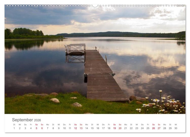 Produktbild: Nordisch gut - Schweden (Wandkalender 2026 DIN A2 quer), CALVENDO Monatskalender