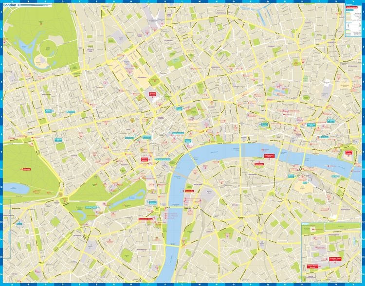 Produktbild: Lonely Planet London City Map
