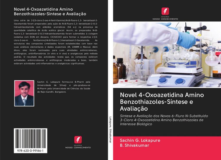 Produktbild: Novel 4-Oxoazetidina Amino Benzothiazoles-S&iacute;ntese e Avalia&ccedil;&atilde;o
