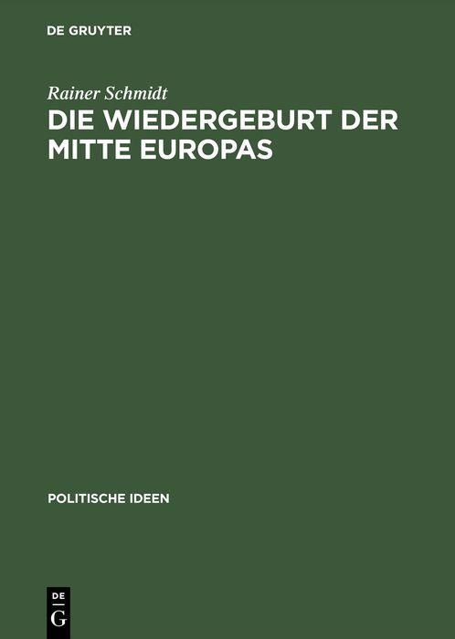 Produktbild: Die Wiedergeburt der Mitte Europas