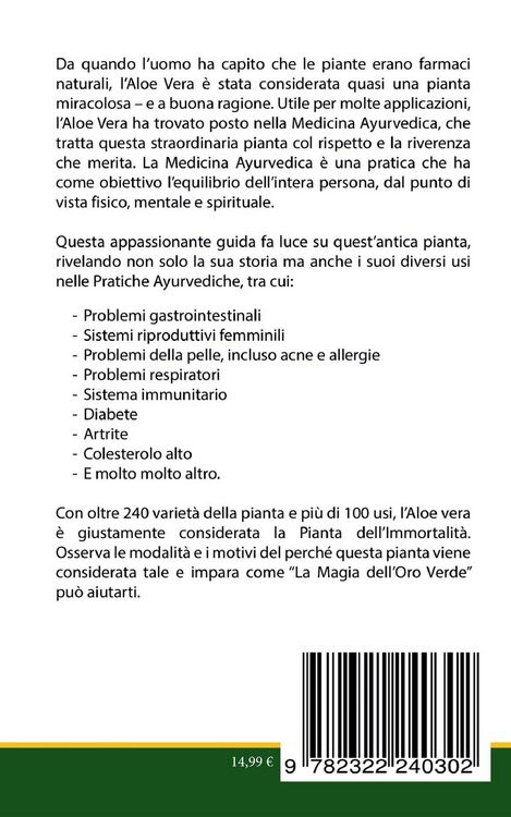 Produktbild: Aloe Vera: La Magia dell'Oro Verde