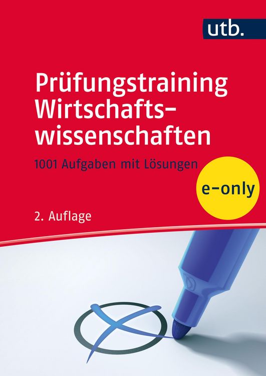 Produktbild: Pr&uuml;fungstraining Wirtschaftswissenschaften