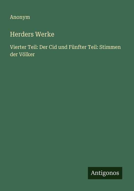 Produktbild: Herders Werke