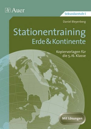 Produktbild: Stationentraining Erde & Kontinente