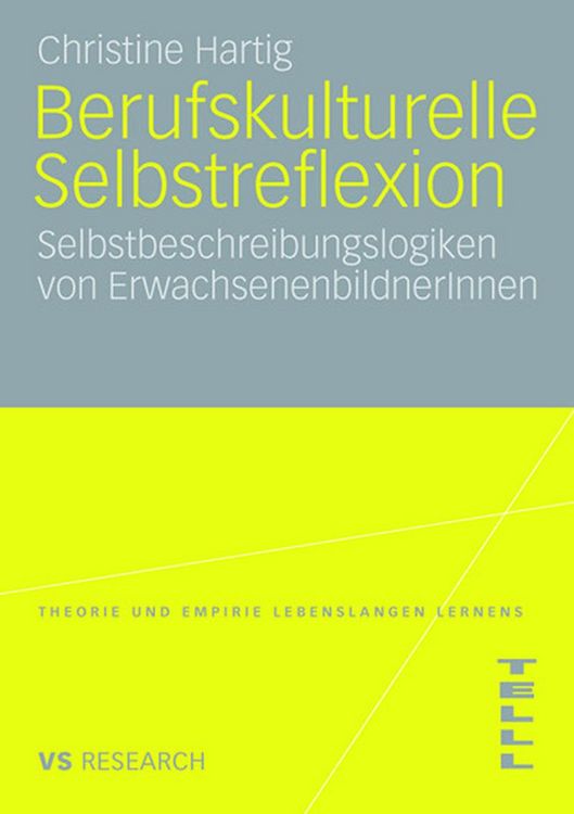 Produktbild: Berufskulturelle Selbstreflexion