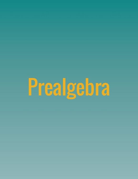 Produktbild: Prealgebra