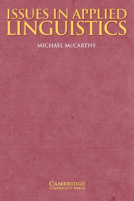 Produktbild: Issues in Applied Linguistics