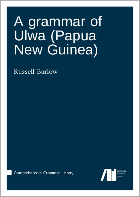 Produktbild: A grammar of Ulwa (Papua New Guinea)