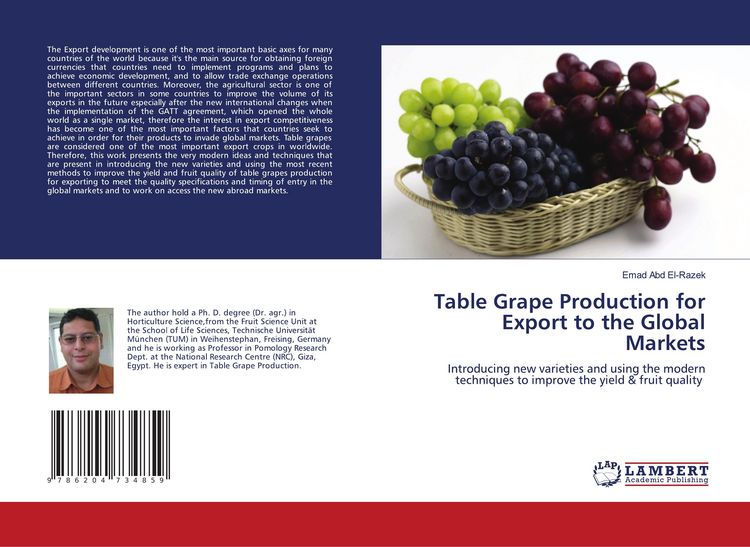 Produktbild: Table Grape Production for Export to the Global Markets