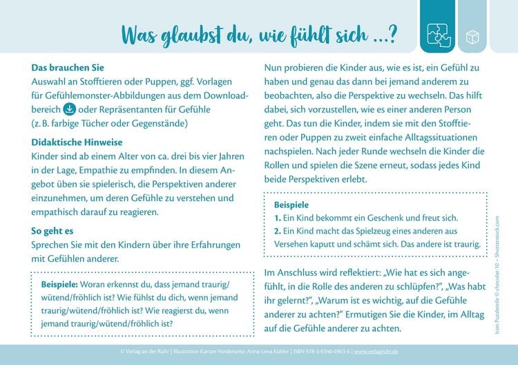 Produktbild: Kennst du das Gef&uuml;hl? - Aktivit&auml;tsbildkarten