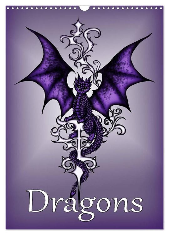 Produktbild: Dragons (Wall Calendar 2026 DIN A3 portrait), CALVENDO 12 Month Wall Calendar