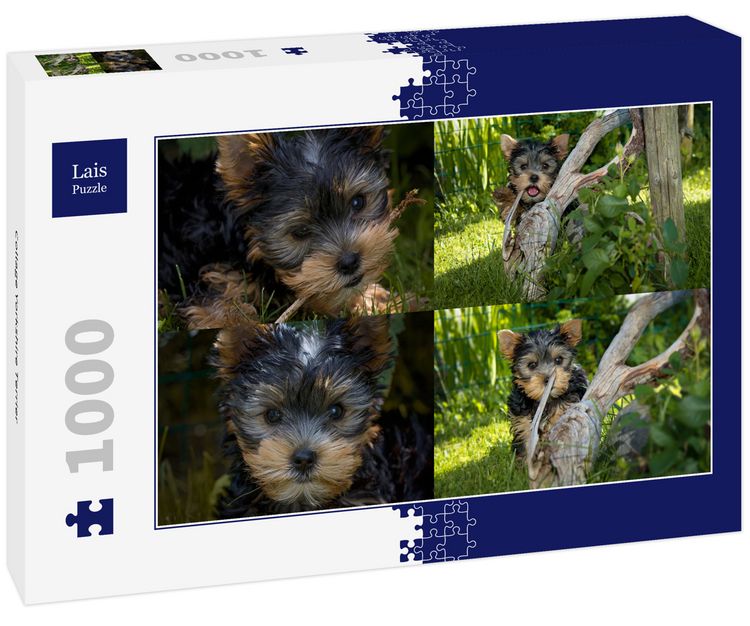 Produktbild: Lais Puzzle Collage Yorkshire Terrier 1000 Teile