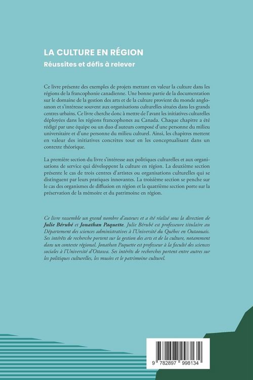 Produktbild: La culture en r&eacute;gion