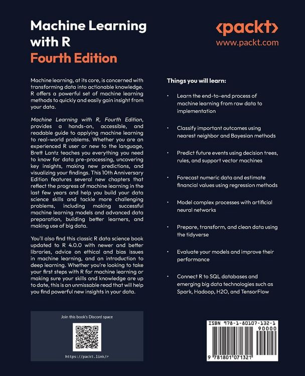 Produktbild: Machine Learning with R - Fourth Edition