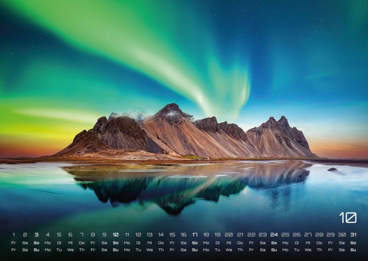 Produktbild: Polarlichter - grandiose Naturschauspiele - 2027 - Kalender DIN A2
