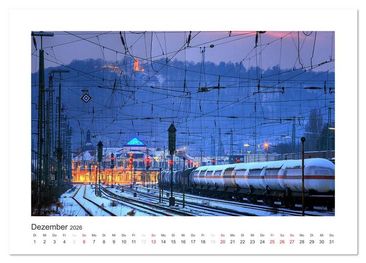 Produktbild: Das Weserbergland (Tischkalender 2026 DIN A5 quer), CALVENDO Monatskalender