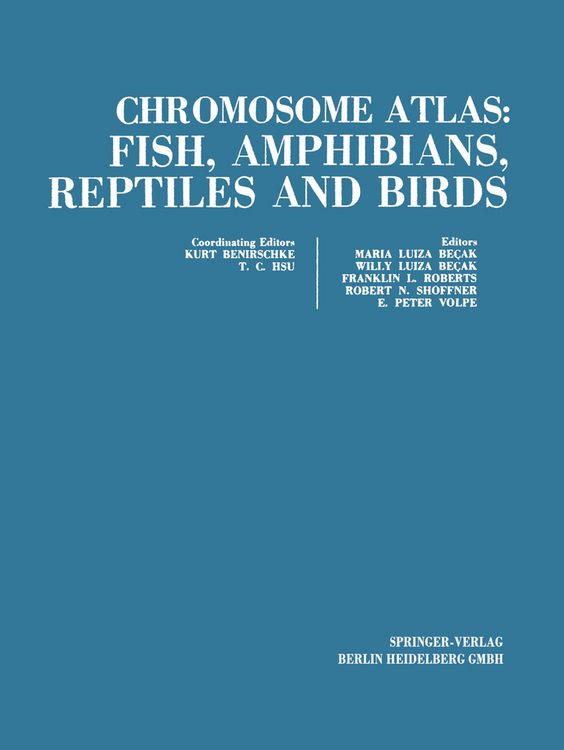 Produktbild: Chromosome atlas: Fish, Amphibians, Reptiles and Birds