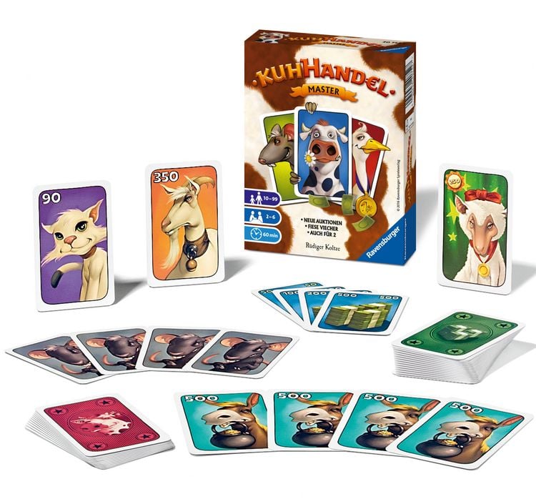 Produktbild: Ravensburger Kuhhandel, Master, Kartenspiel
