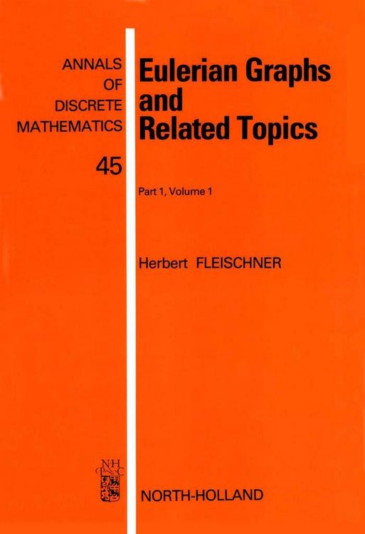 Produktbild: Eulerian Graphs and Related Topics