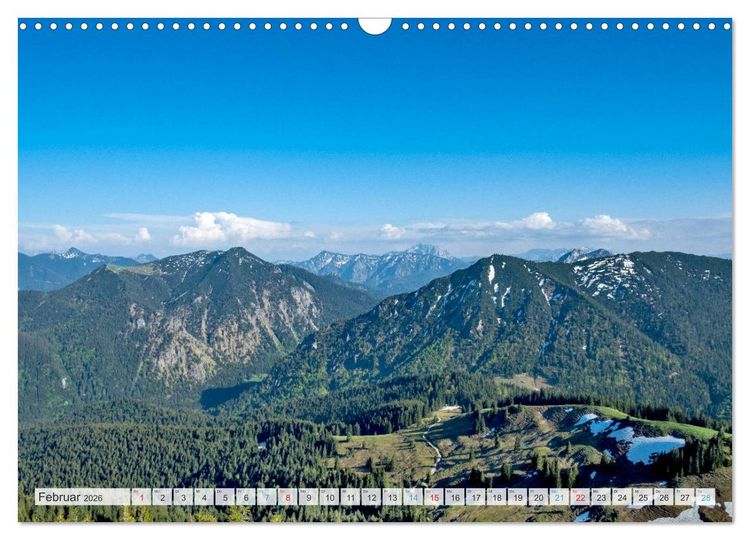 Produktbild: Sehnsuchtsziel Berge - Unterwegs in den Bergwelt rund um M&uuml;nchen (Wandkalender 2026 DIN A3 quer), CALVENDO Monatskalender