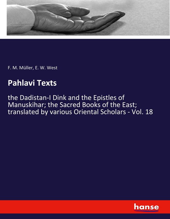 Produktbild: Pahlavi Texts