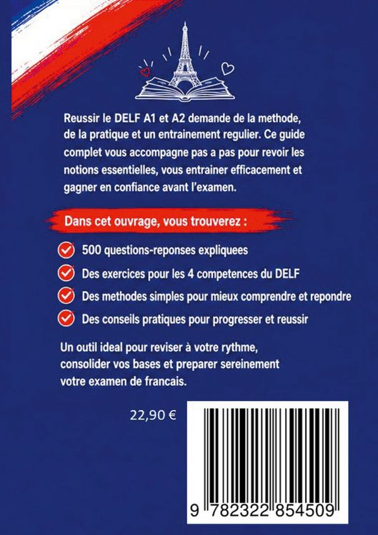 Produktbild: DELF A1 & A2 Le guide complet 500 questions-r&eacute;ponses expliqu&eacute;es