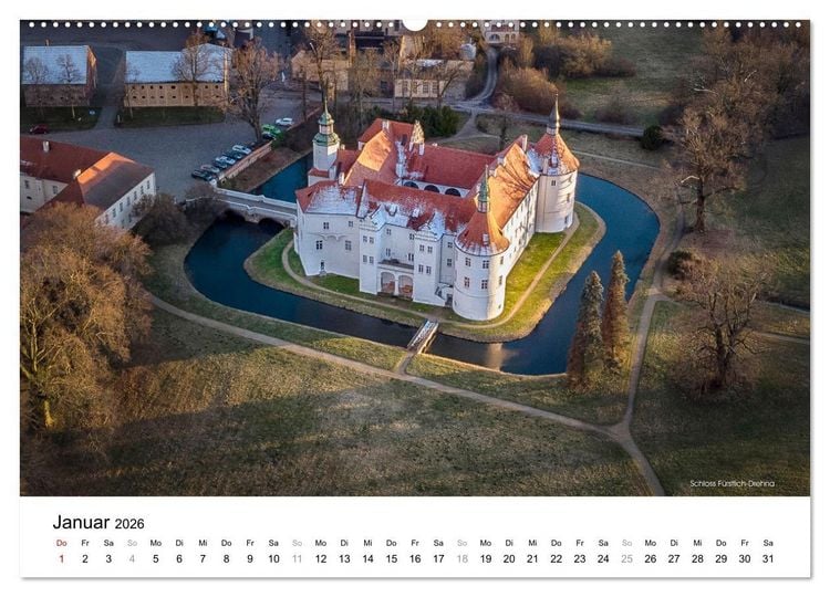 Produktbild: Die Lausitz - Region im Wandel (hochwertiger Premium Wandkalender 2026 DIN A2 quer), Kunstdruck in Hochglanz
