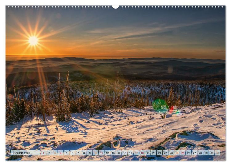 Produktbild: Bayer-Woid-Buidl (Wandkalender 2026 DIN A2 quer), CALVENDO Monatskalender
