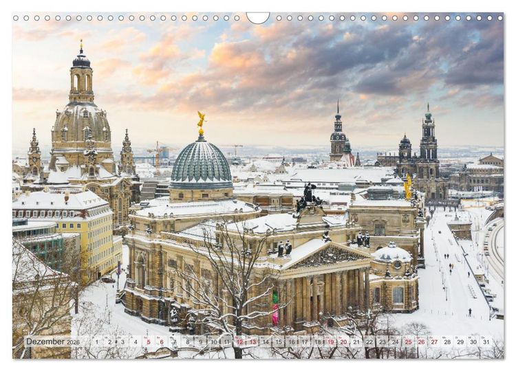 Produktbild: Dresden - zeitlose Sch&ouml;nheit (Wandkalender 2026 DIN A3 quer), CALVENDO Monatskalender