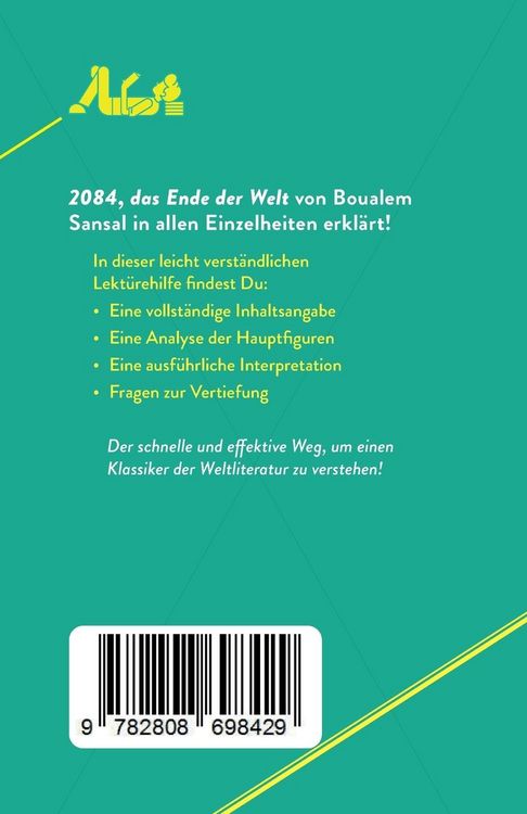 Produktbild: 2084, das Ende der Welt