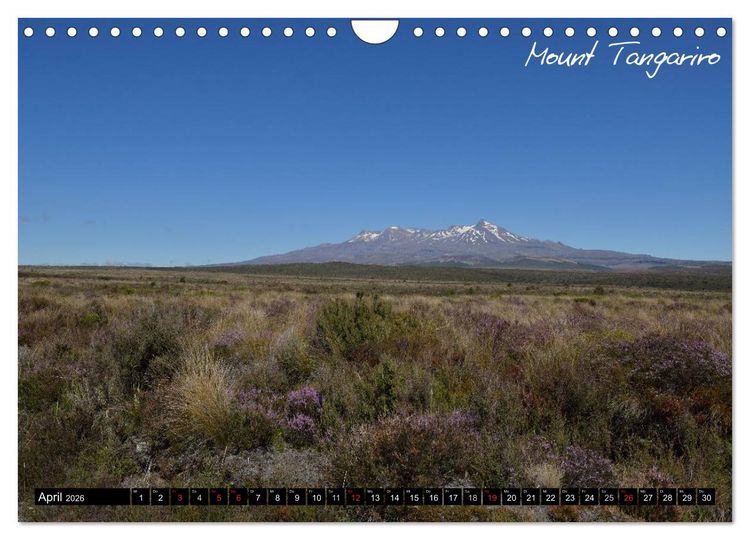 Produktbild: Neuseeland (Wandkalender 2026 DIN A4 quer), CALVENDO Monatskalender