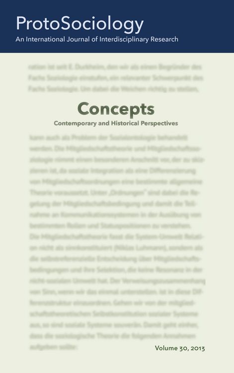 Produktbild: Concepts: Contemporary and Historical Perspectives