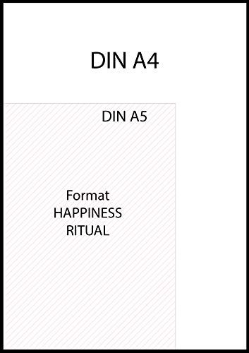 Produktbild: Happiness Tagebuch | Dein tägliches Ritual für mehr Glück und Dankbarkeit | 3 Minuten für Achtsamkeit mit Ritualen für morgens und abends | Glückstagebuch | daily journal