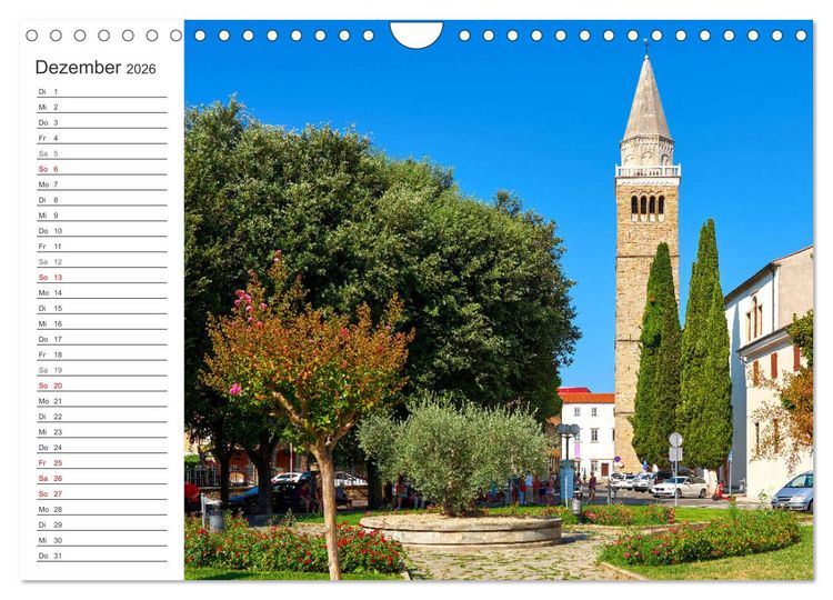 Produktbild: Koper - Slowenien Kalender (Wandkalender 2026 DIN A4 quer), CALVENDO Monatskalender